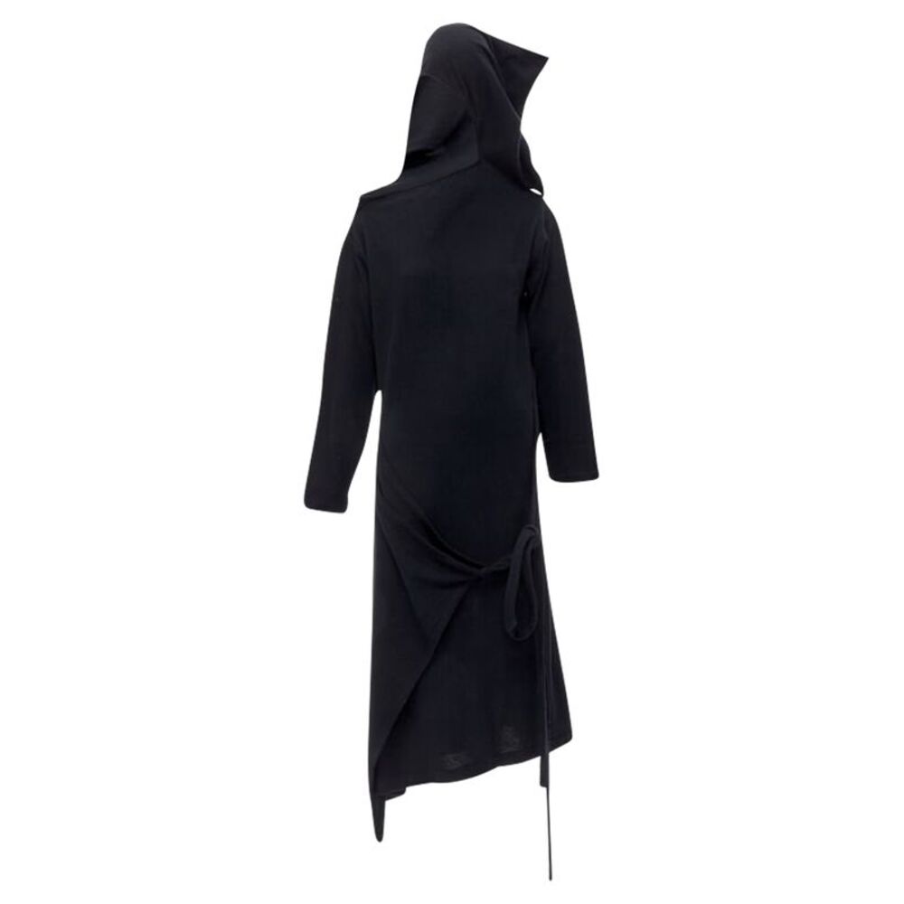 Comme Des Garcons Asymmetric Hooded Dress